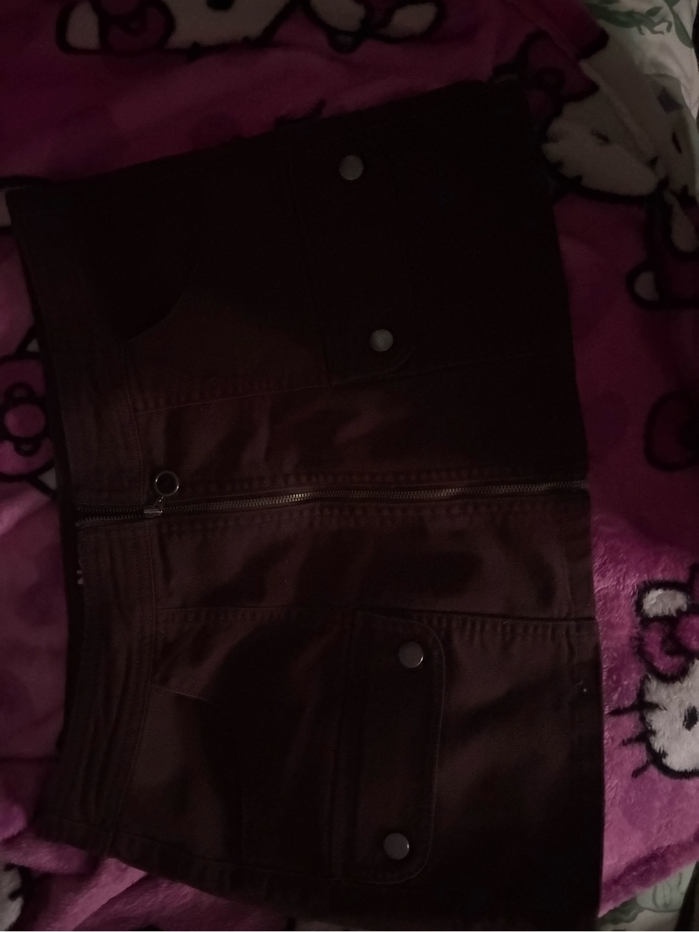 Women’s Brown Utility Cargo Skirt